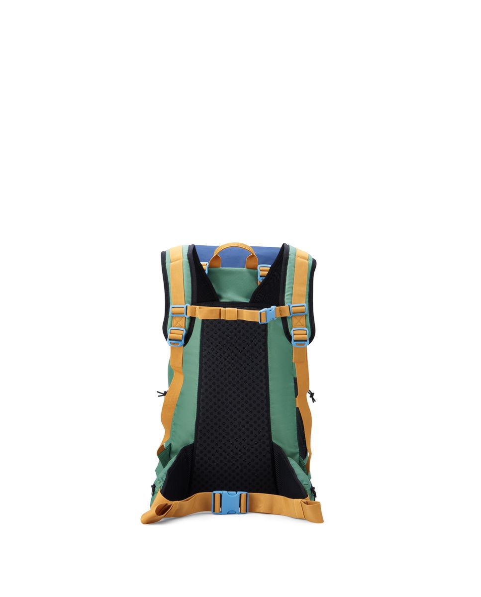Mochila jeep x delsey paris js017a con respaldo reforzado - Verde / Azul marino Verde / Azul marino-6