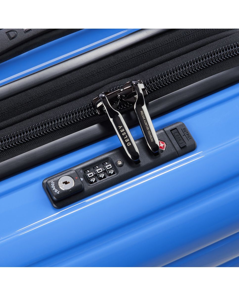 Maleta de cabina expandible shadow 5.0 rígida con capacidad de 35 l - Delsey Paris - Azul Azul-5