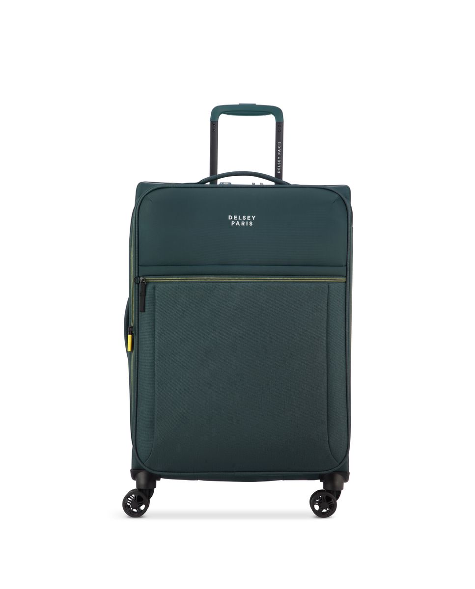 Delsey Paris - Maleta mediana expandible Brochant 3 blanda con capacidad de 60 L.
