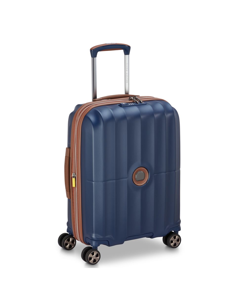 Imagen 2 de Maleta de cabina expandible carrousel 2 rígida con capacidad de 34 l - Delsey Paris - Negro Azul marino