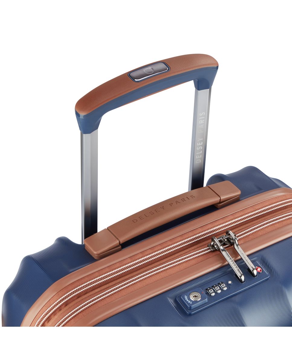 Imagen 7 de Maleta de cabina expandible carrousel 2 rígida con capacidad de 34 l - Delsey Paris - Negro Azul marino
