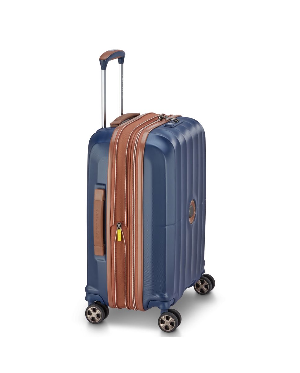 Imagen 8 de Maleta de cabina expandible carrousel 2 rígida con capacidad de 34 l - Delsey Paris - Negro Azul marino