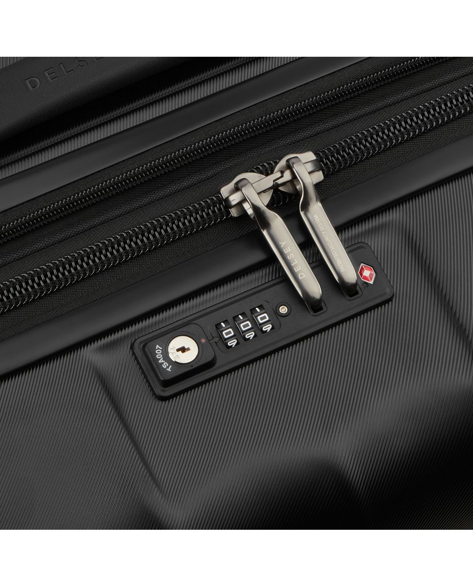Imagen 5 de Maleta grande expandible carrousel 2 rígida con capacidad de 101 l - Delsey Paris - Negro Negro