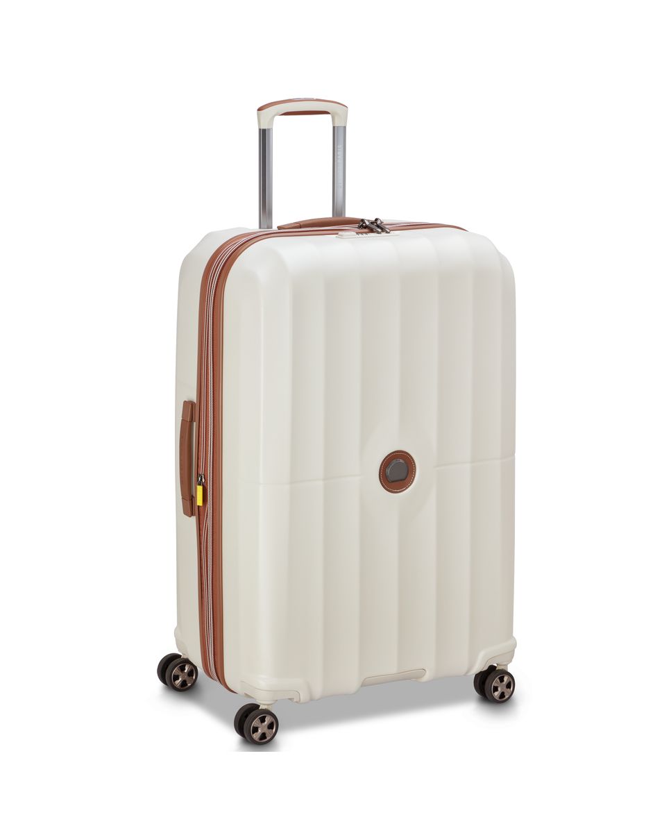 Imagen 2 de Maleta grande expandible carrousel 2 rígida con capacidad de 101 l - Delsey Paris - Blanco Blanco