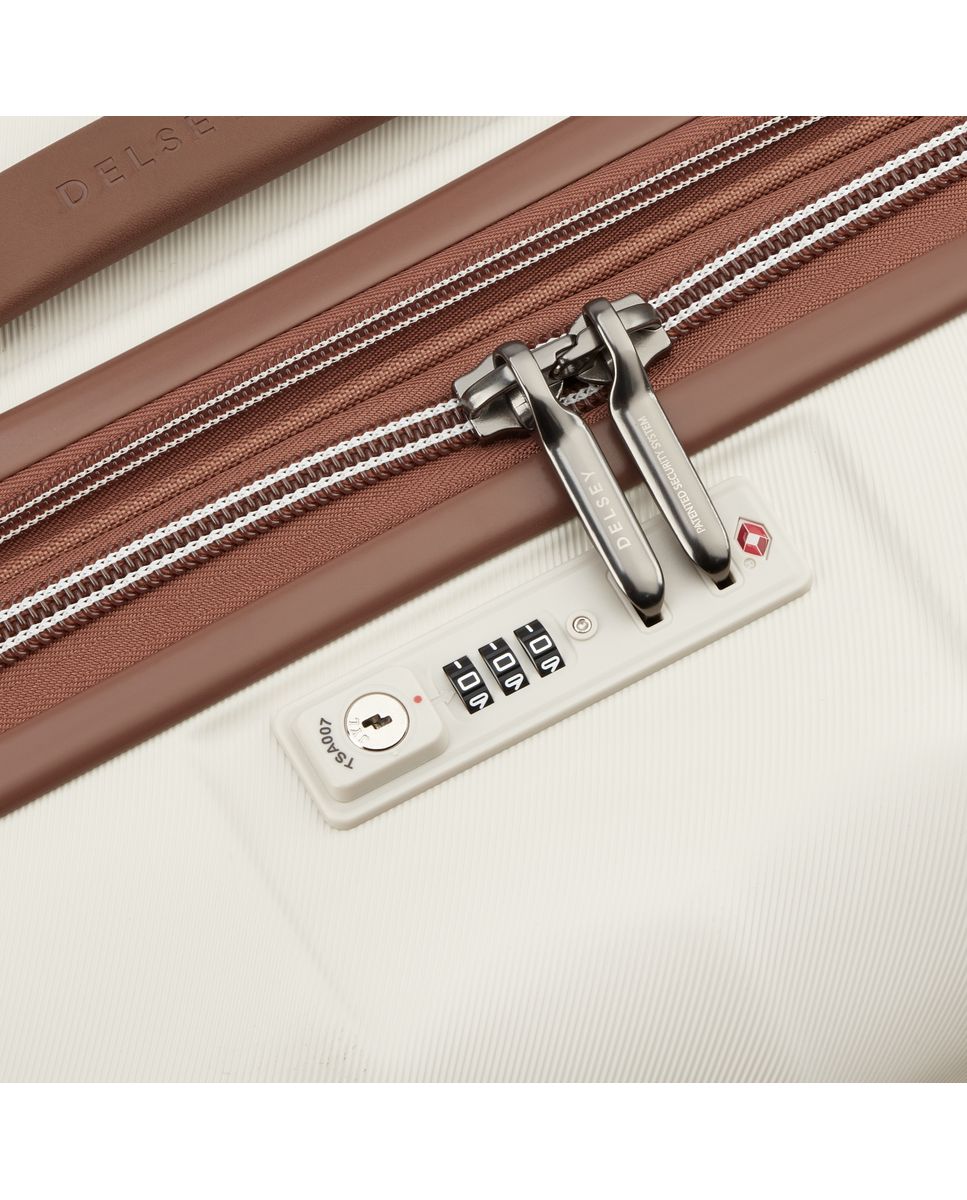 Imagen 5 de Maleta grande expandible carrousel 2 rígida con capacidad de 101 l - Delsey Paris - Blanco Blanco