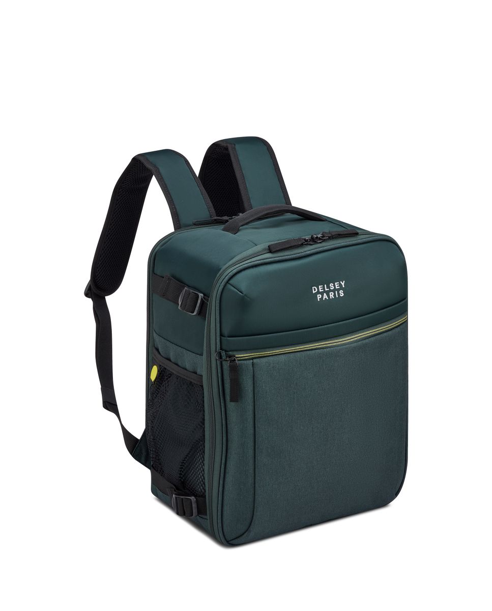 Mochila underseater brochant 3 de poliéster reciclado - Delsey Paris - Verde oscuro Verde oscuro-2