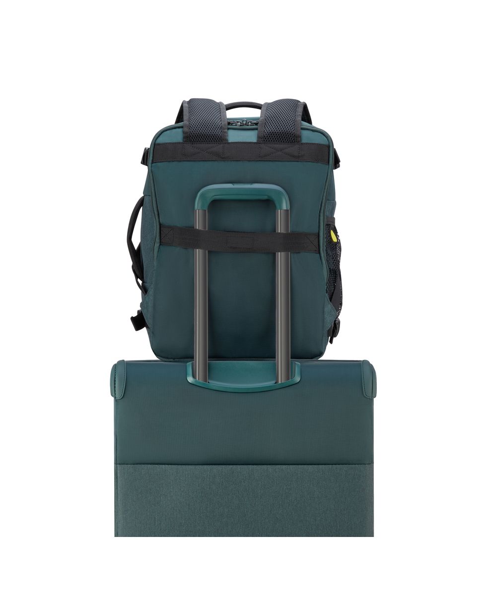 Mochila underseater brochant 3 de poliéster reciclado - Delsey Paris - Verde oscuro Verde oscuro-7