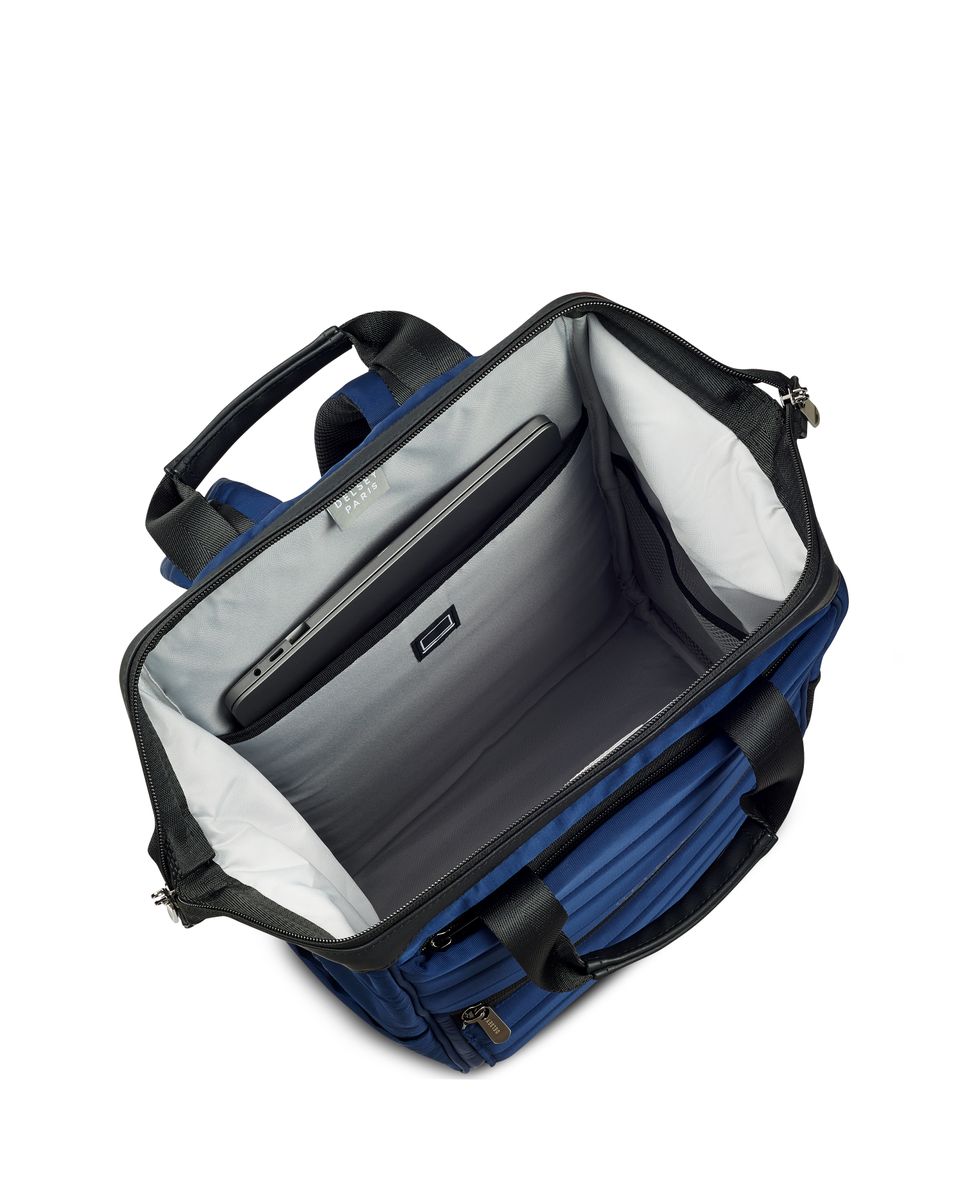 Mochila shadow 5.0 de poliéster - Delsey Paris - Azul eléctrico Azul eléctrico-3