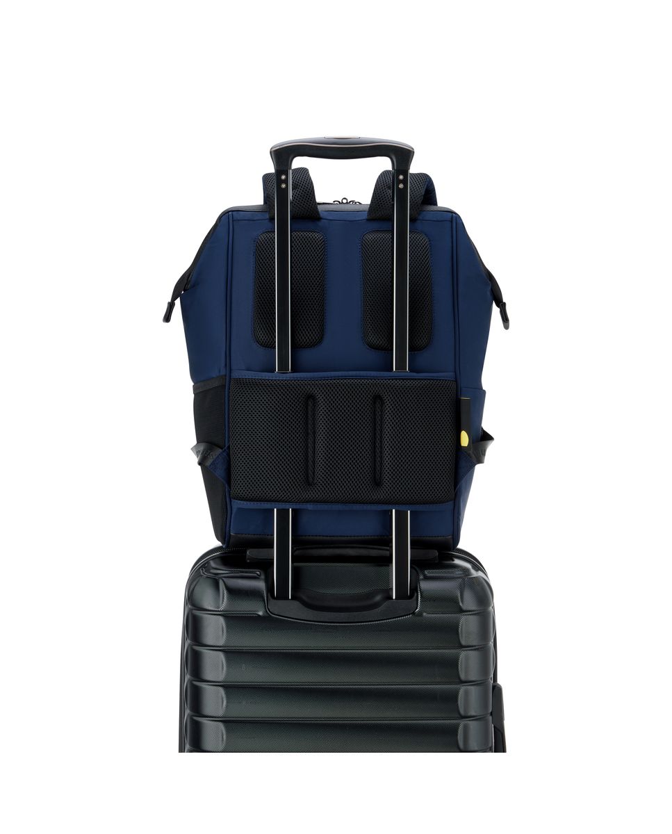 Mochila shadow 5.0 de poliéster - Delsey Paris - Azul eléctrico Azul eléctrico-4