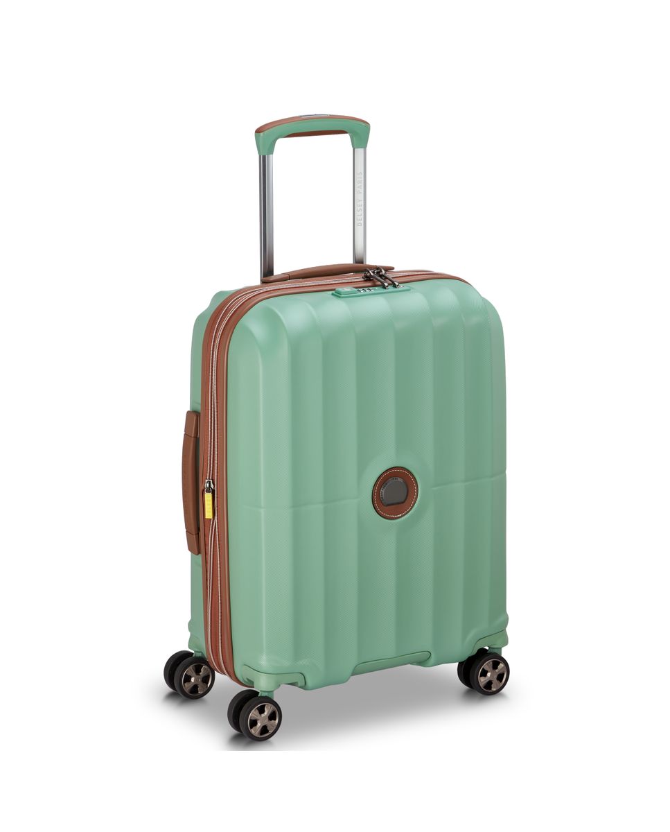 Imagen 2 de Maleta de cabina expandible carrousel 2 rígida con capacidad de 34 l - Delsey Paris - Verde menta Verde menta