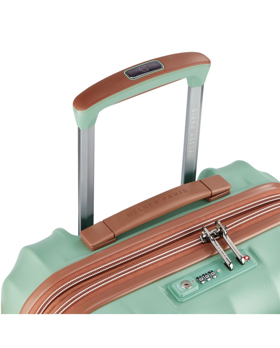 Imagen 7 de Maleta de cabina expandible carrousel 2 rígida con capacidad de 34 l - Delsey Paris - Verde menta Verde menta