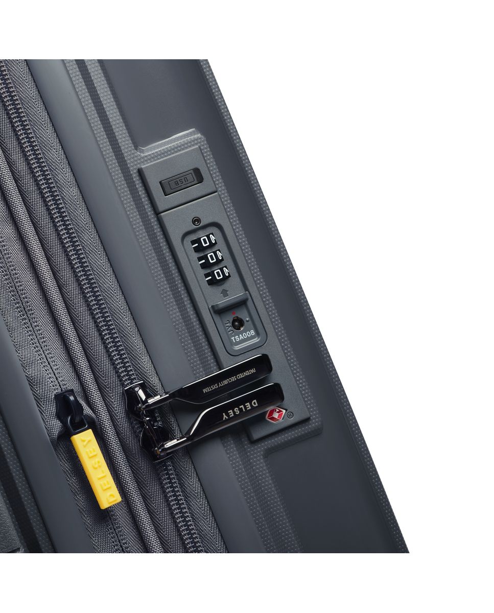 Maleta de cabina expandible lutece rígida con capacidad de 34.0 l - Delsey Paris - Grafito Grafito-5