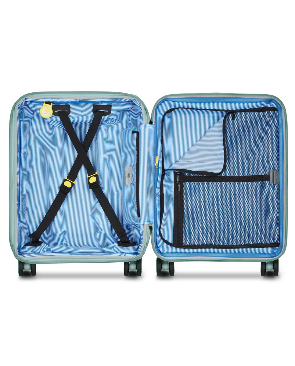 Maleta de cabina expandible lutece rígida con capacidad de 34.0 l - Delsey Paris - Verde claro Verde claro-3