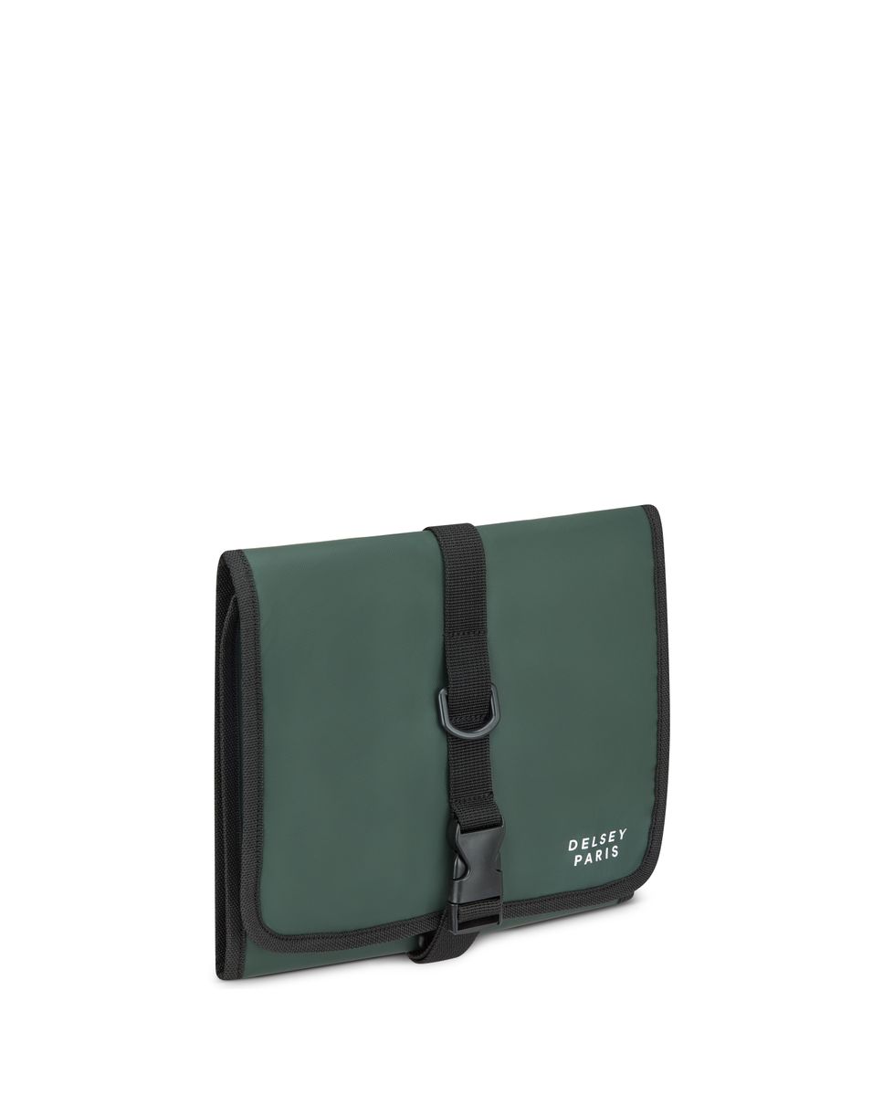 Imagen 2 de Neceser maubert 2.0 de poliéster reciclado - Delsey Paris - Verde militar Verde militar