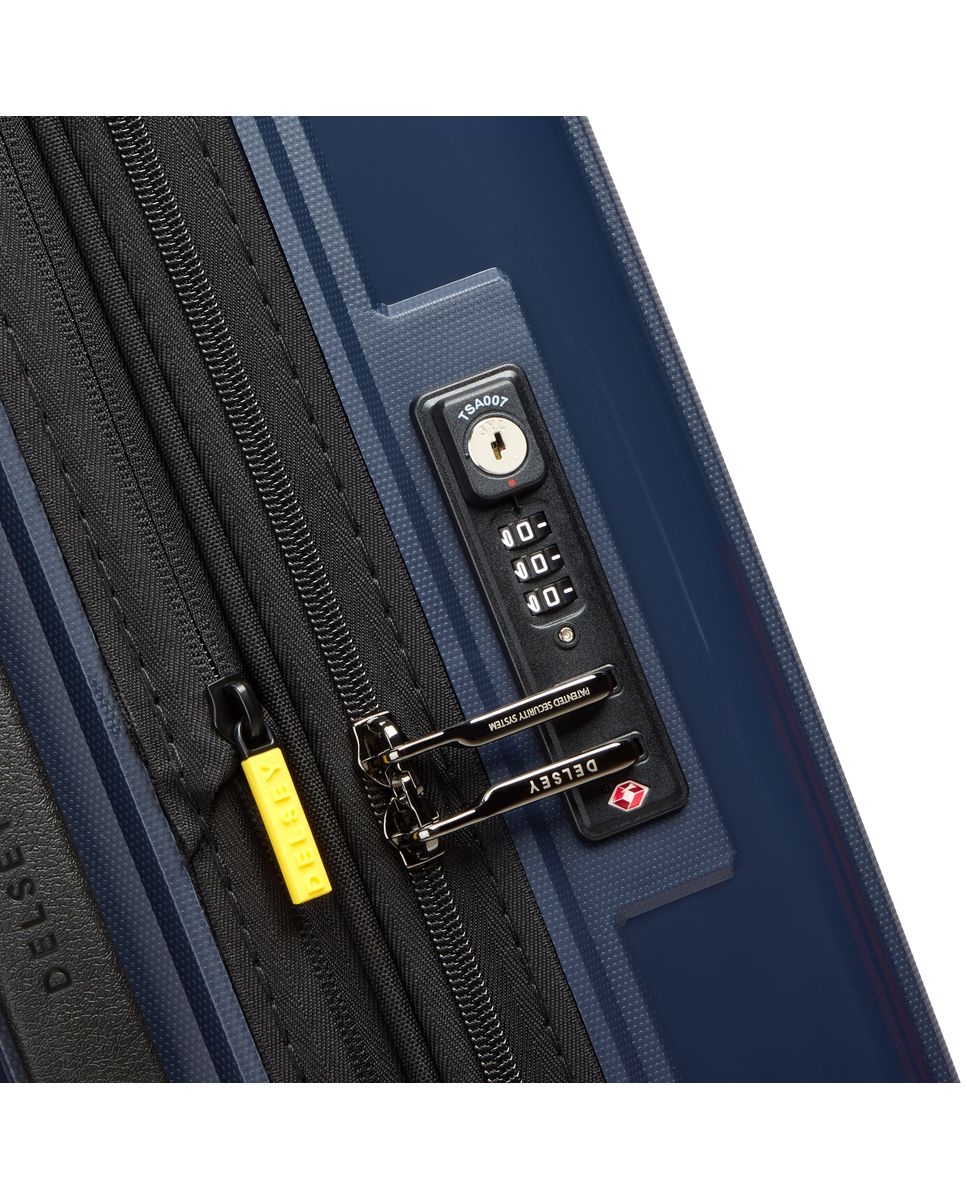 Imagen 5 de Maleta de cabina expandible lutece se rígida con capacidad de 34 l - Delsey Paris - Azul marino Azul marino
