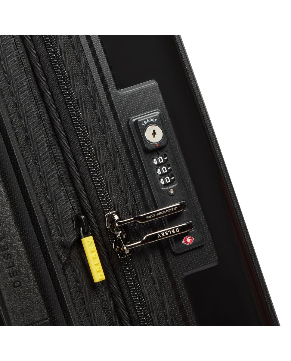 Imagen 5 de Maleta de cabina expandible lutece se rígida con capacidad de 34 l - Delsey Paris - Negro Negro