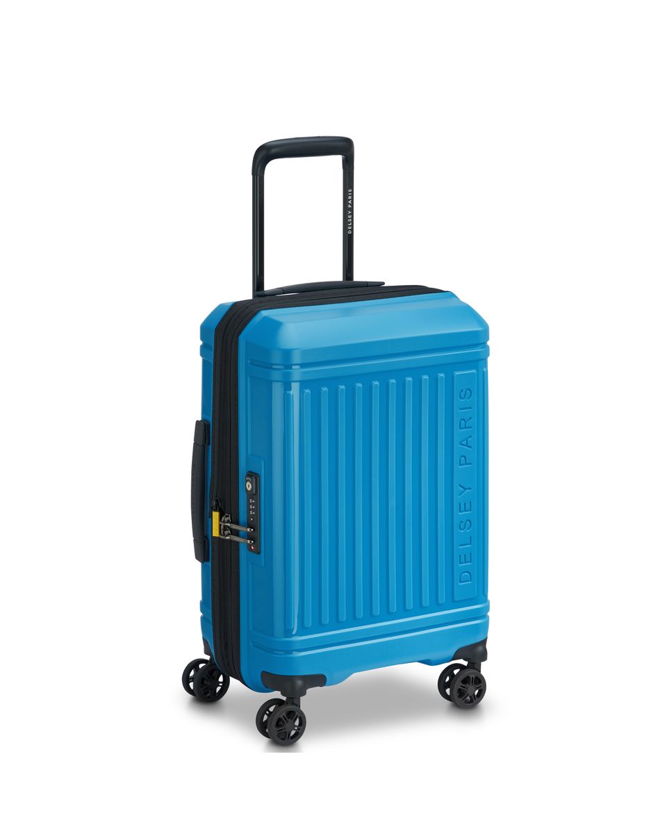 Imagen 2 de Maleta de cabina expandible lutece se rígida con capacidad de 34 l - Delsey Paris - Azul claro Azul claro