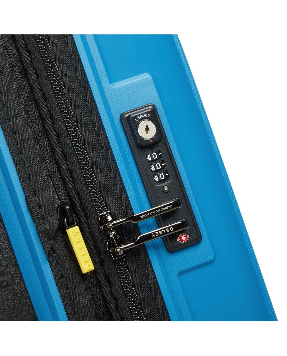 Imagen 5 de Maleta de cabina expandible lutece se rígida con capacidad de 34 l - Delsey Paris - Azul claro Azul claro