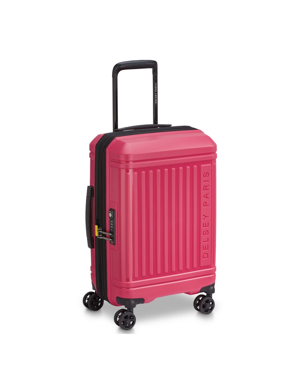 Imagen 2 de Maleta de cabina expandible lutece se rígida con capacidad de 34 l - Delsey Paris - Magenta Magenta