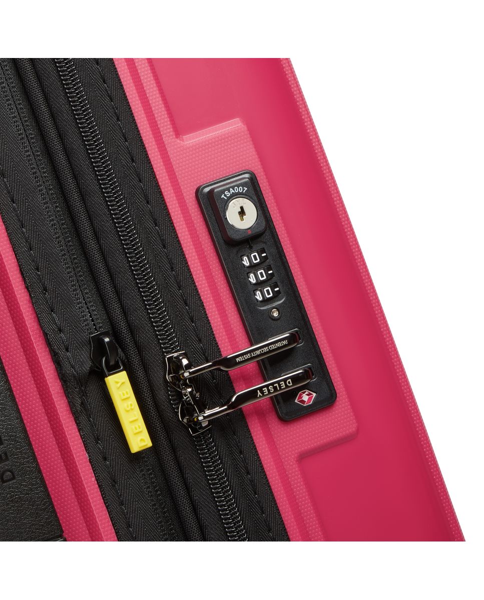 Imagen 5 de Maleta de cabina expandible lutece se rígida con capacidad de 34 l - Delsey Paris - Magenta Magenta