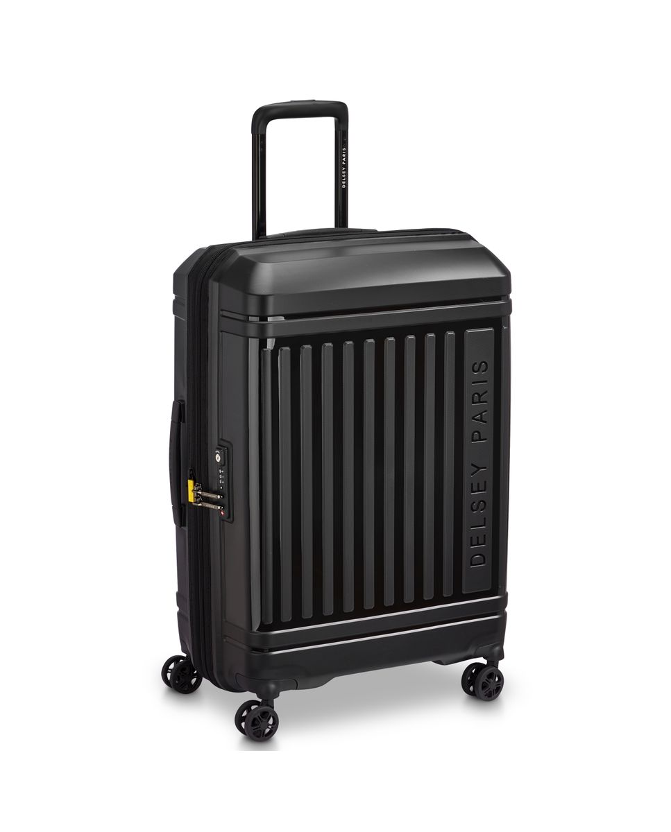 Imagen 2 de Maleta mediana expandible lutece se rígida con capacidad de 73 l - Delsey Paris - Negro Negro