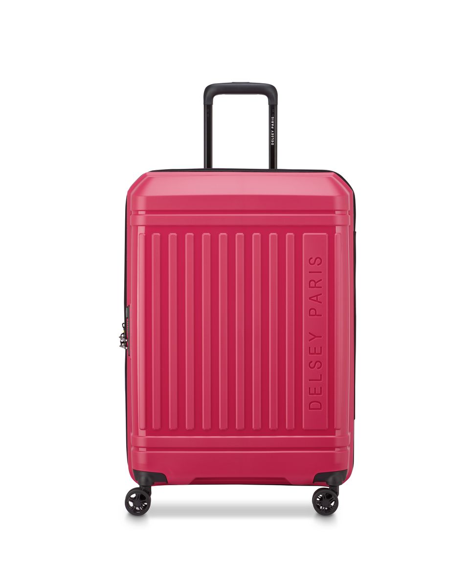 Imagen 1 de Maleta mediana expandible lutece se rígida con capacidad de 73 l - Delsey Paris - Magenta Magenta