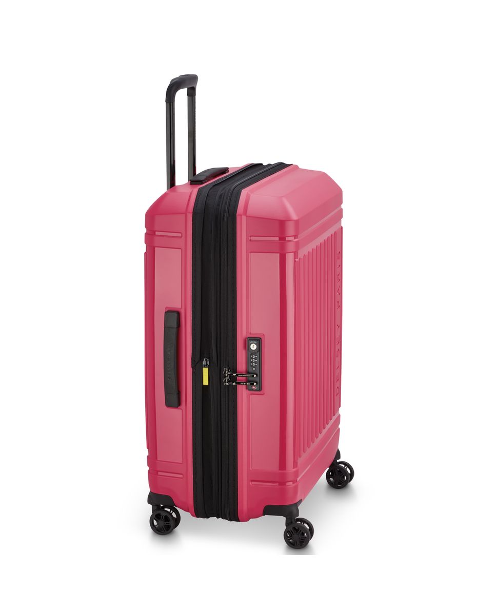 Imagen 4 de Maleta mediana expandible lutece se rígida con capacidad de 73 l - Delsey Paris - Magenta Magenta