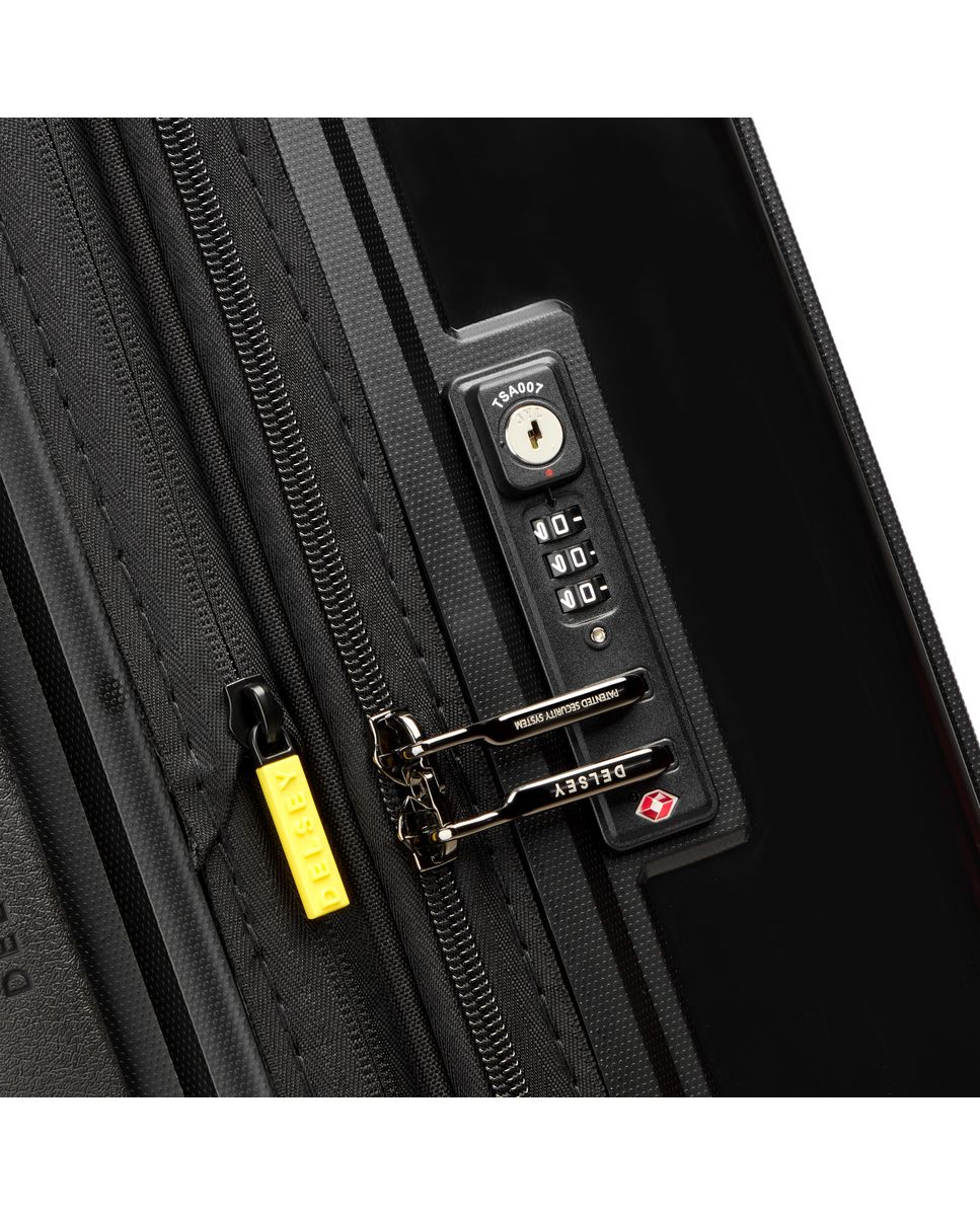 Imagen 5 de Maleta grande expandible lutece se rígida con capacidad de 99 l - Delsey Paris - Negro Negro