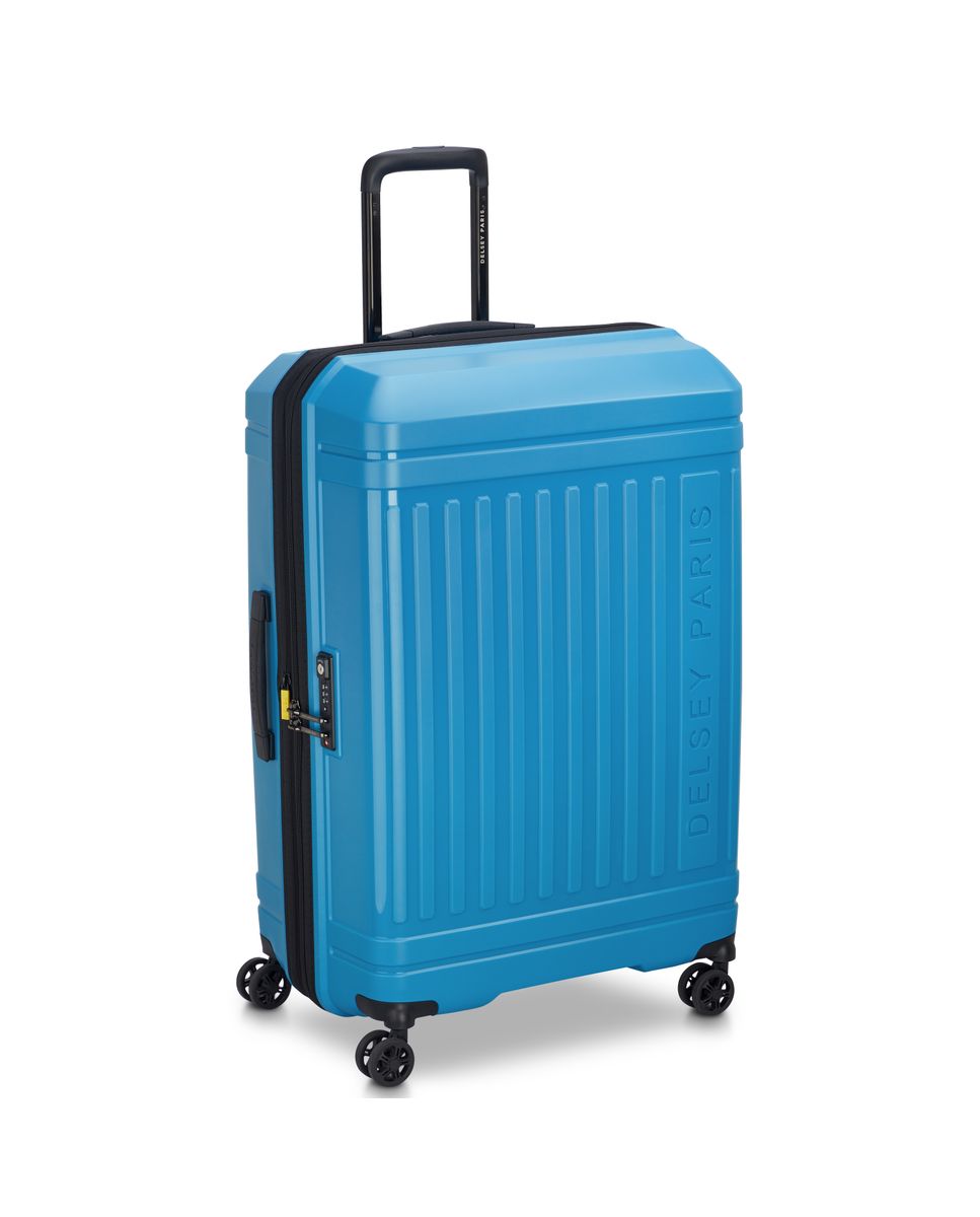 Imagen 2 de Maleta grande expandible lutece se rígida con capacidad de 99 l - Delsey Paris - Azul claro Azul claro