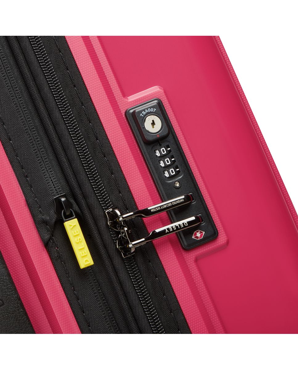 Imagen 5 de Maleta grande expandible lutece se rígida con capacidad de 99 l - Delsey Paris - Magenta Magenta