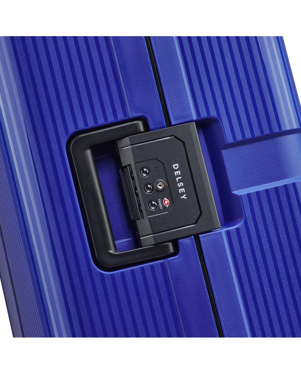 Imagen 5 de Maleta grande vauban rígida con capacidad de 111 l - Delsey Paris - Azul eléctrico Azul eléctrico