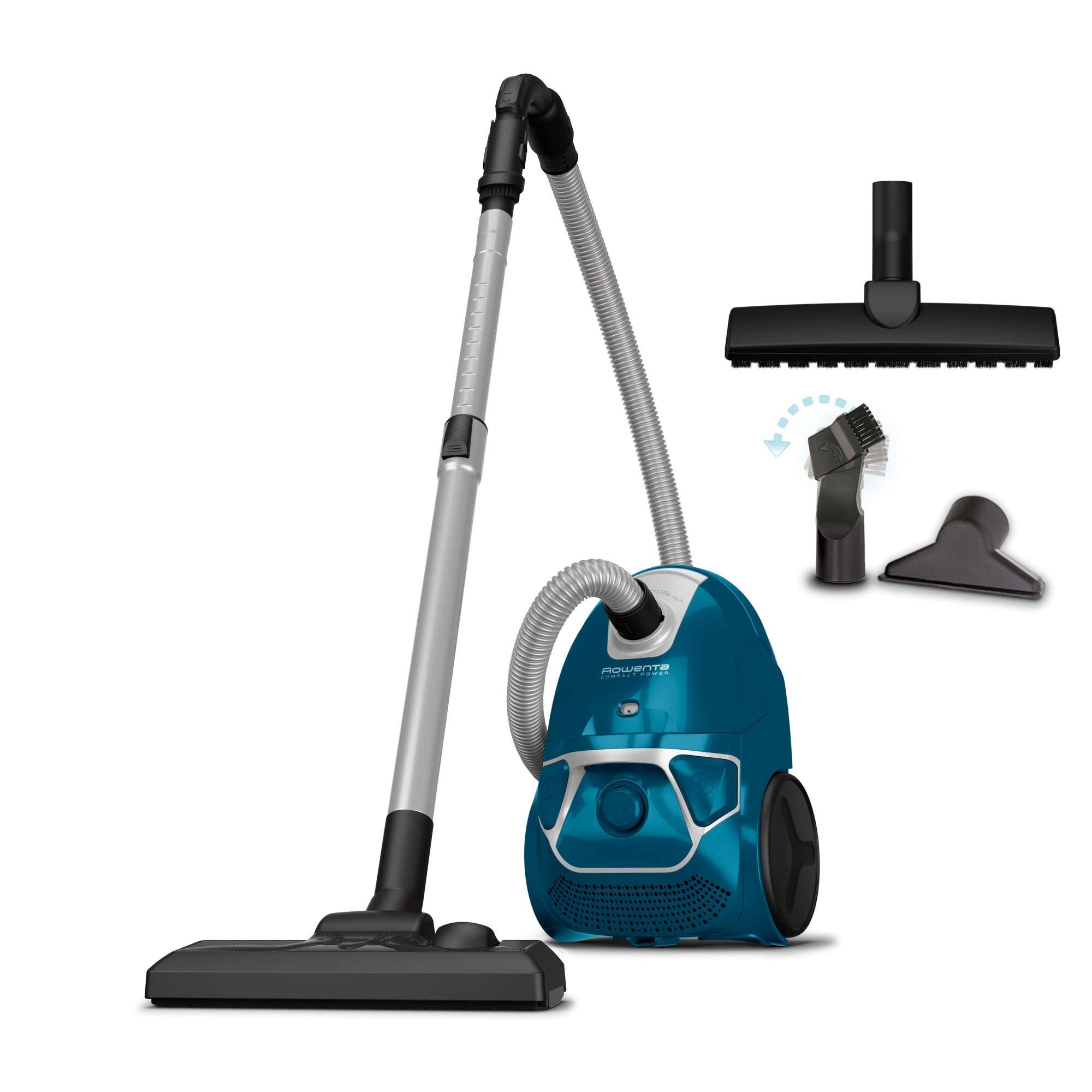 Rowenta – Aspirador con bolsa Rowenta RO395 Compact Power Motor.