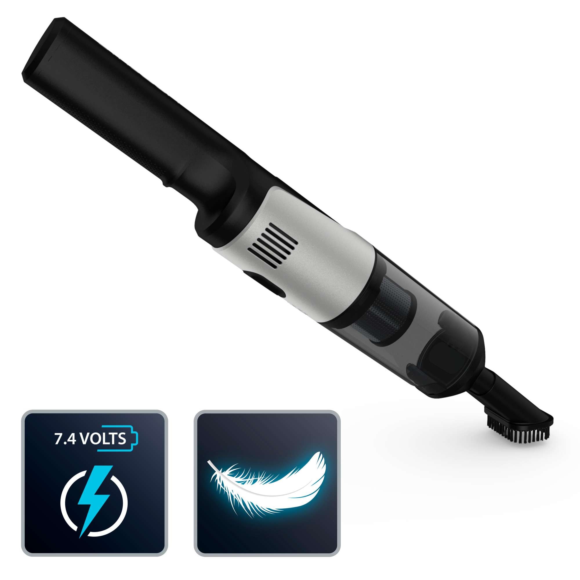 Aspirador de Mano Rowenta XTOUCH AC9736 sin cable con motor de alta tecnología - Negro Negro-5