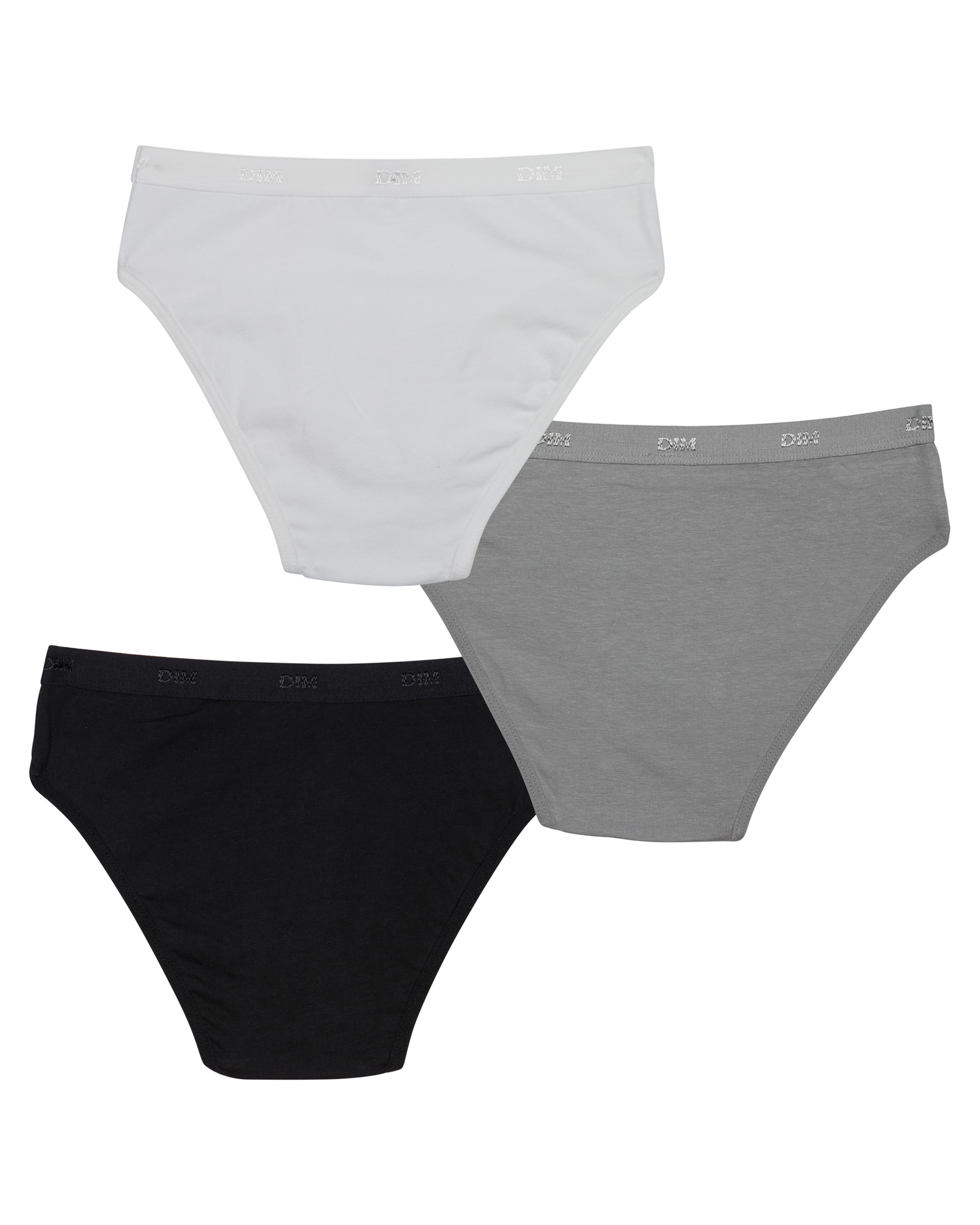 Cueca Infantil de Algodão com Cintura Elástica Dim Branco-2