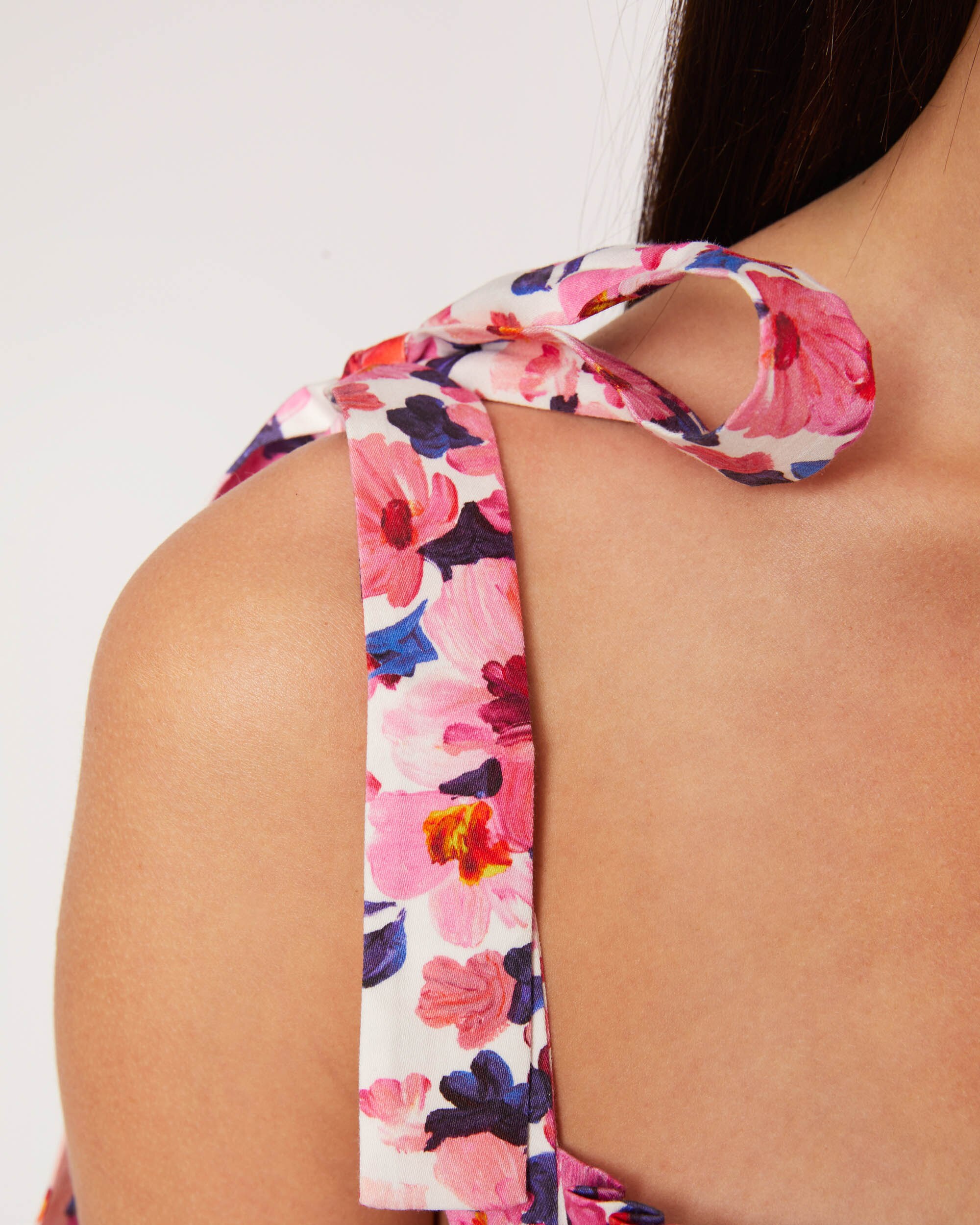 Vestido ajustado con estampado floral - Morgan - Multicolor Multicolor-5