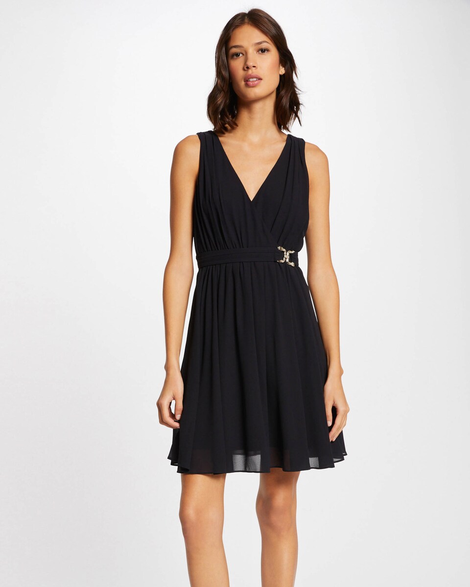 Vestidos España Vestido Morgan Vestido Corto Holgado Cadenas