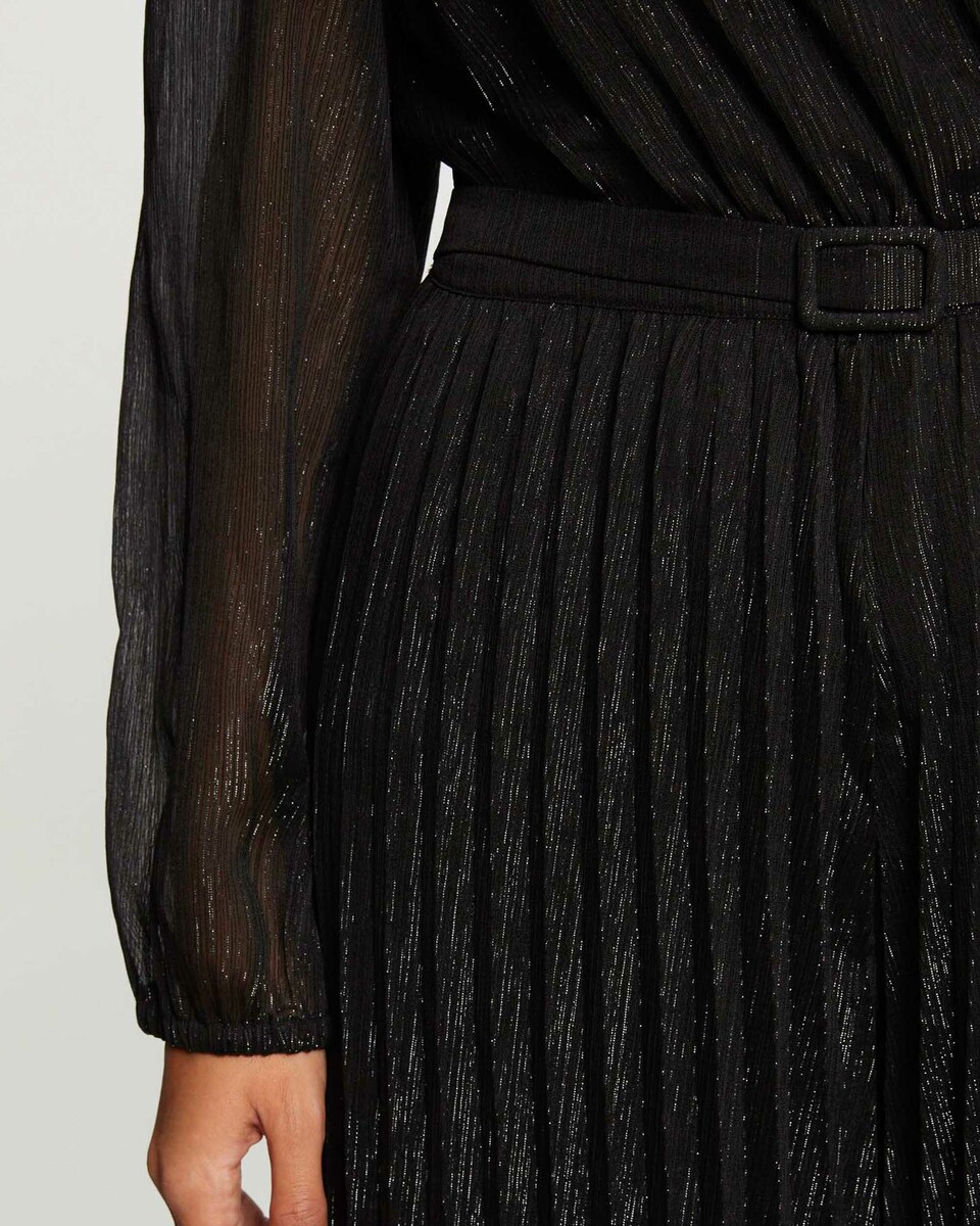 Mono de mujer largo plisado de pernera ancha · Morgan · El Corte