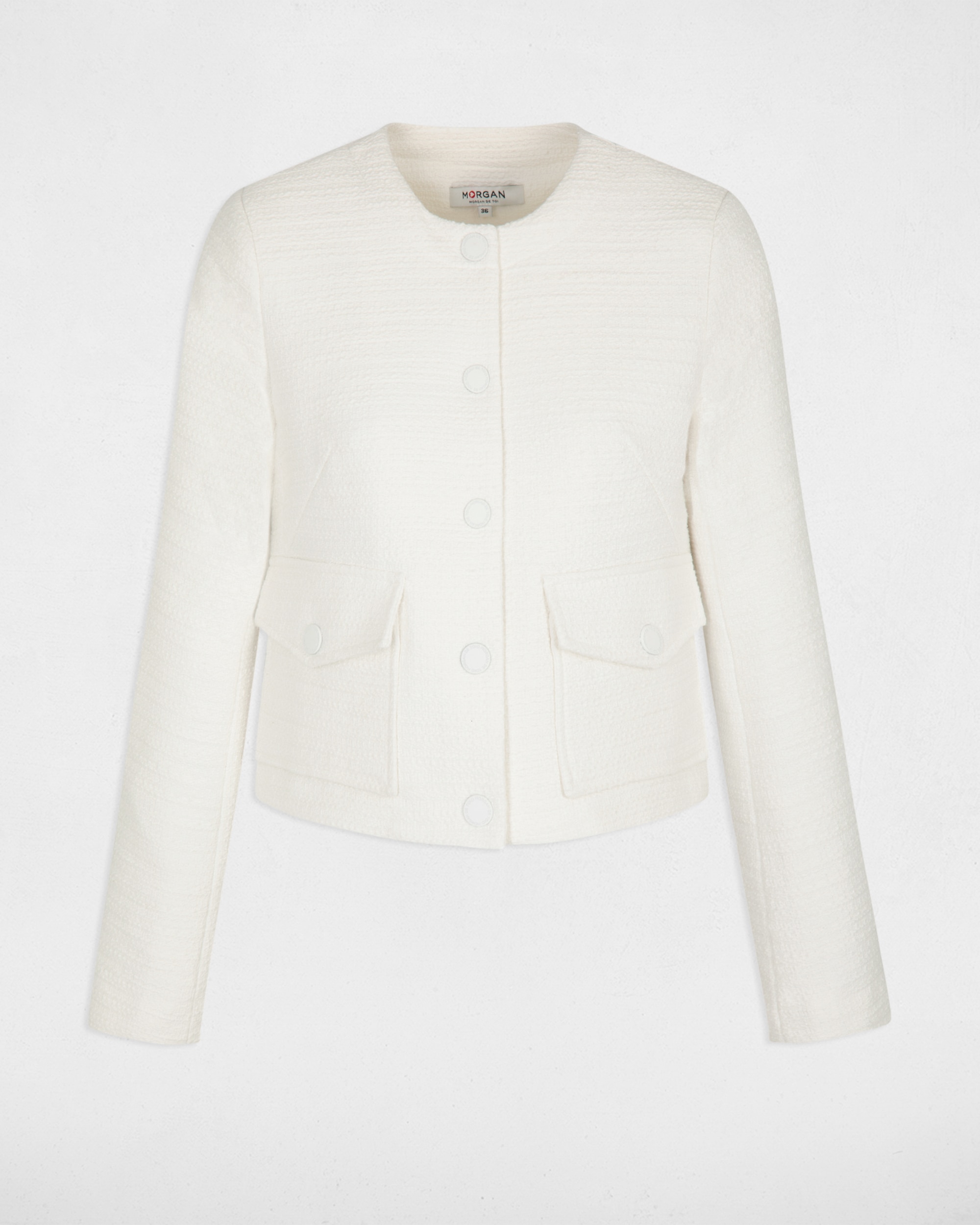 Chaqueta hotsell corta blanca