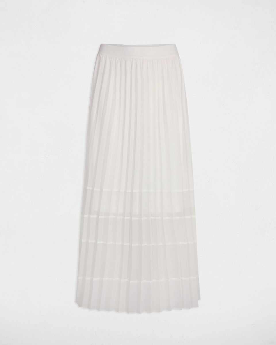 Falda larga acampanada plisada · Morgan · El Corte Inglés