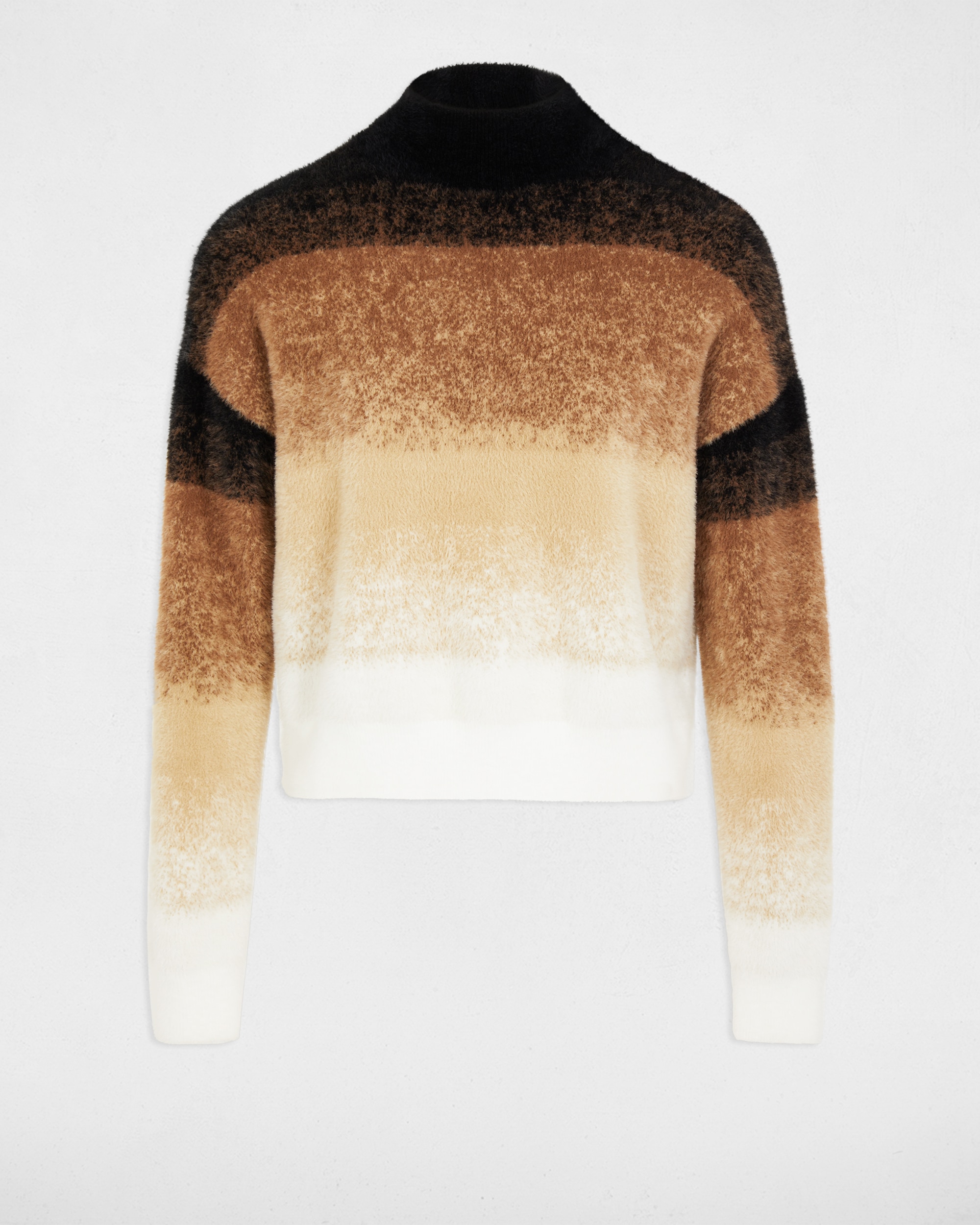 Jersey de mujer con cuello alto - Morgan - Multicolor Multicolor-5