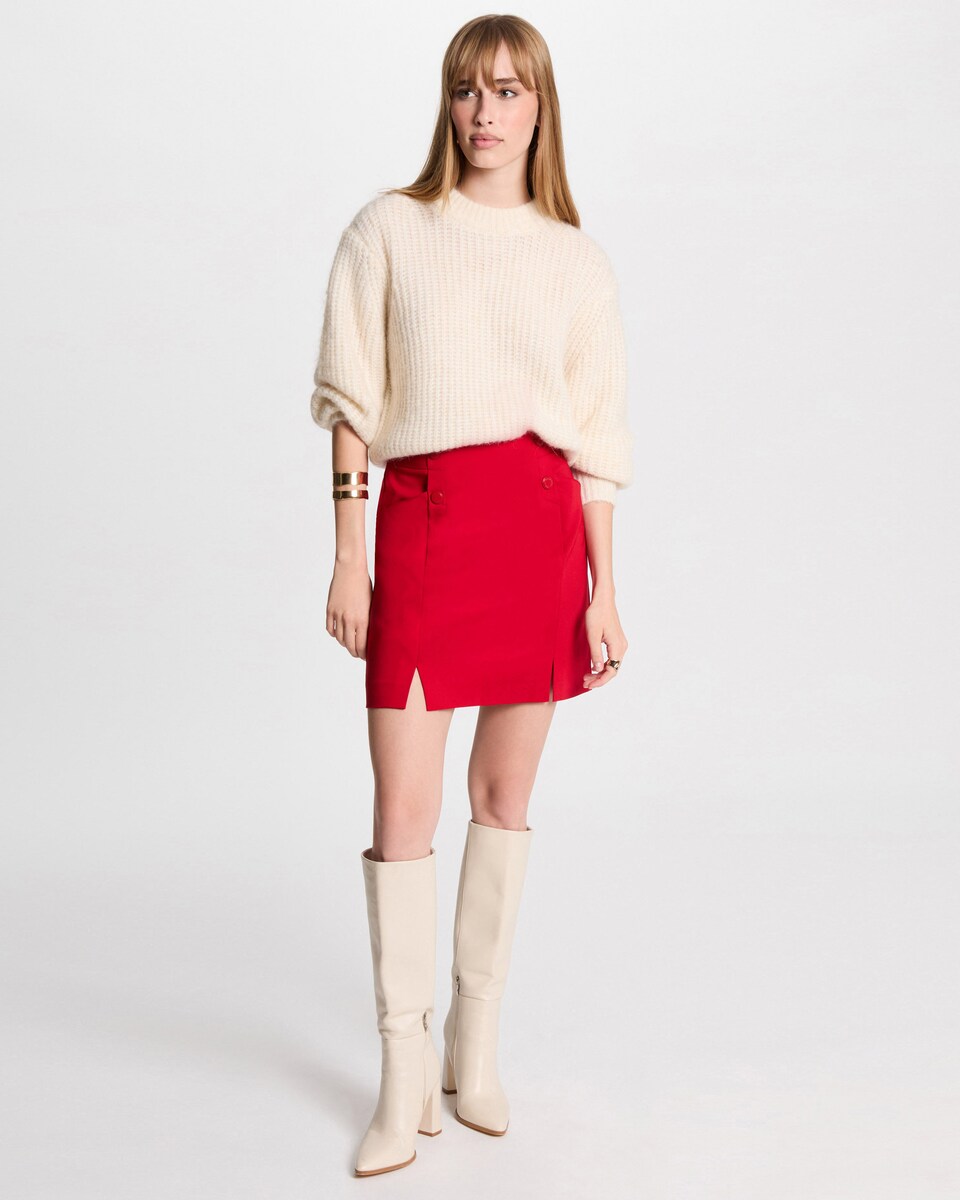 Falda corta con botones · Morgan · El Corte Inglés