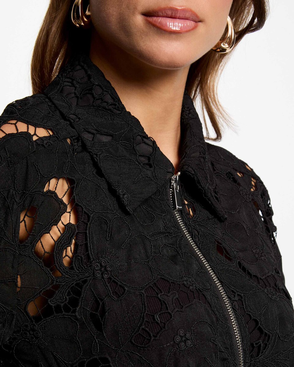 Chaqueta de mujer corta encaje · Morgan · El Corte Inglés