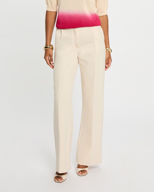 Imagen 0 de Pantalón de mujer pernera ancha pinzas