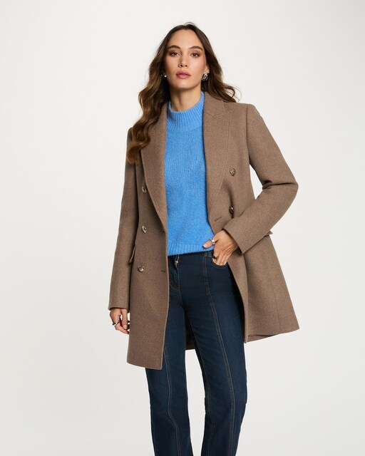 Imagen 0 de Abrigo de mujer a media pierna