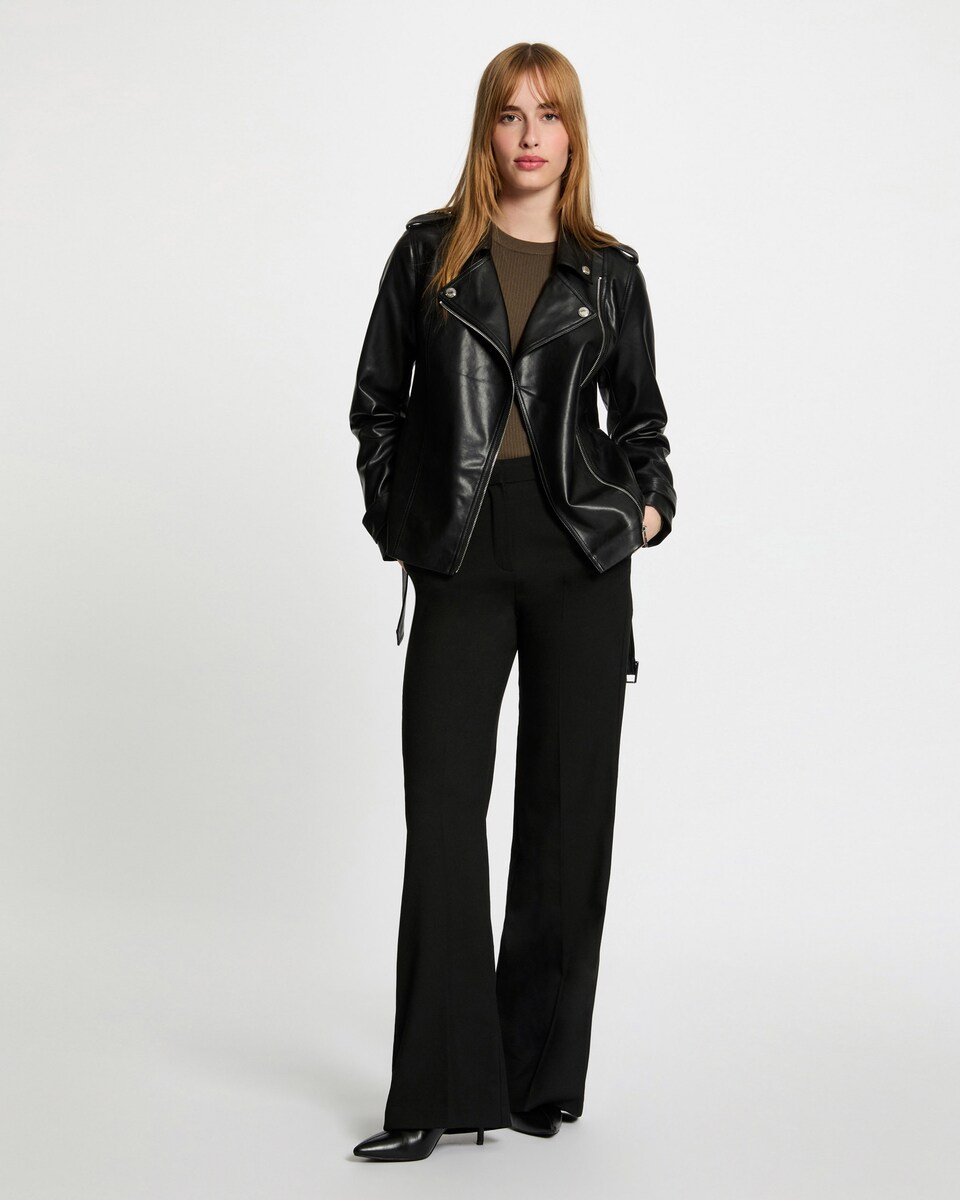 Cazadora de mujer cuero sintético · Morgan · El Corte Inglés