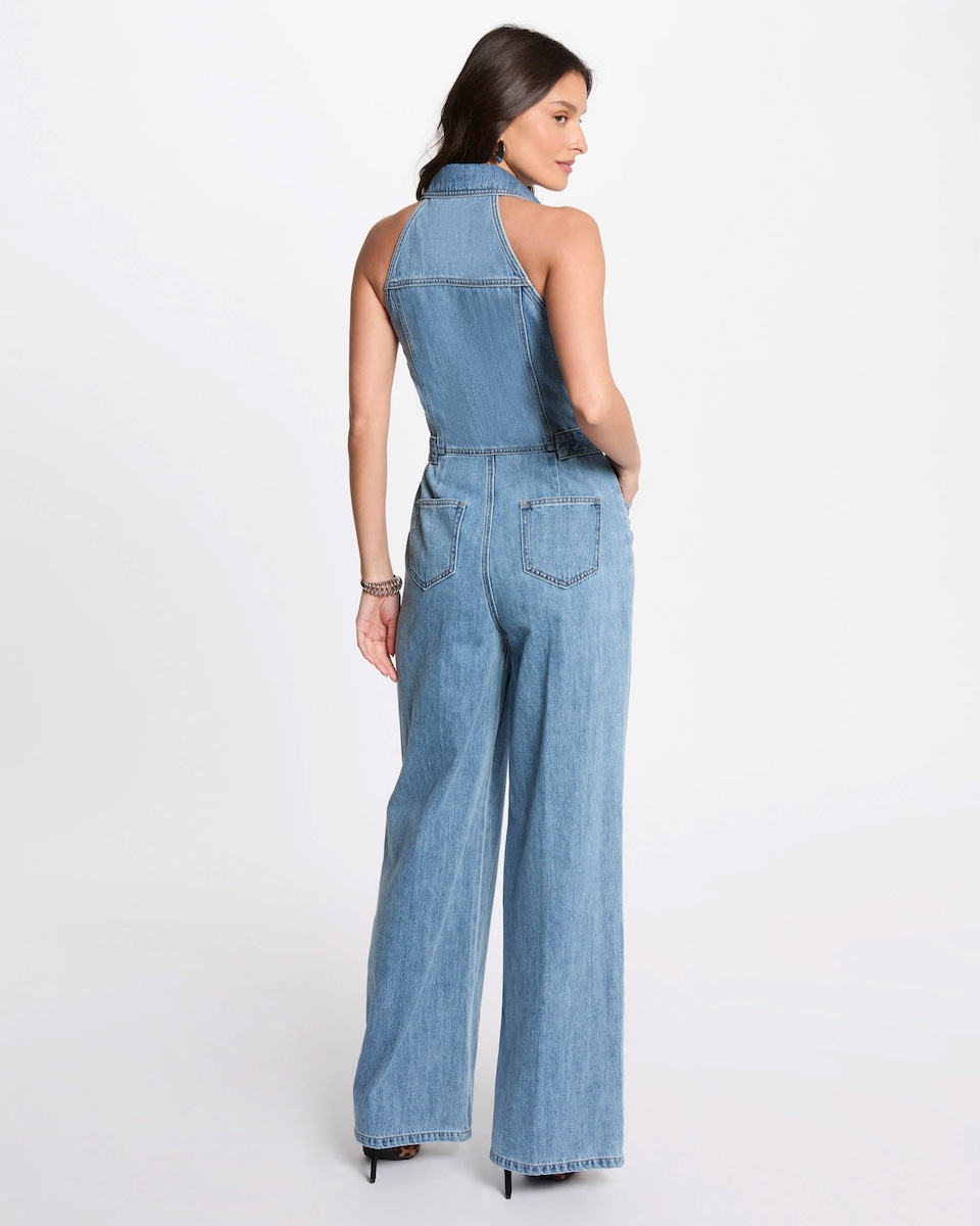 Mono de mujer largo vaquero · Morgan · El Corte Inglés