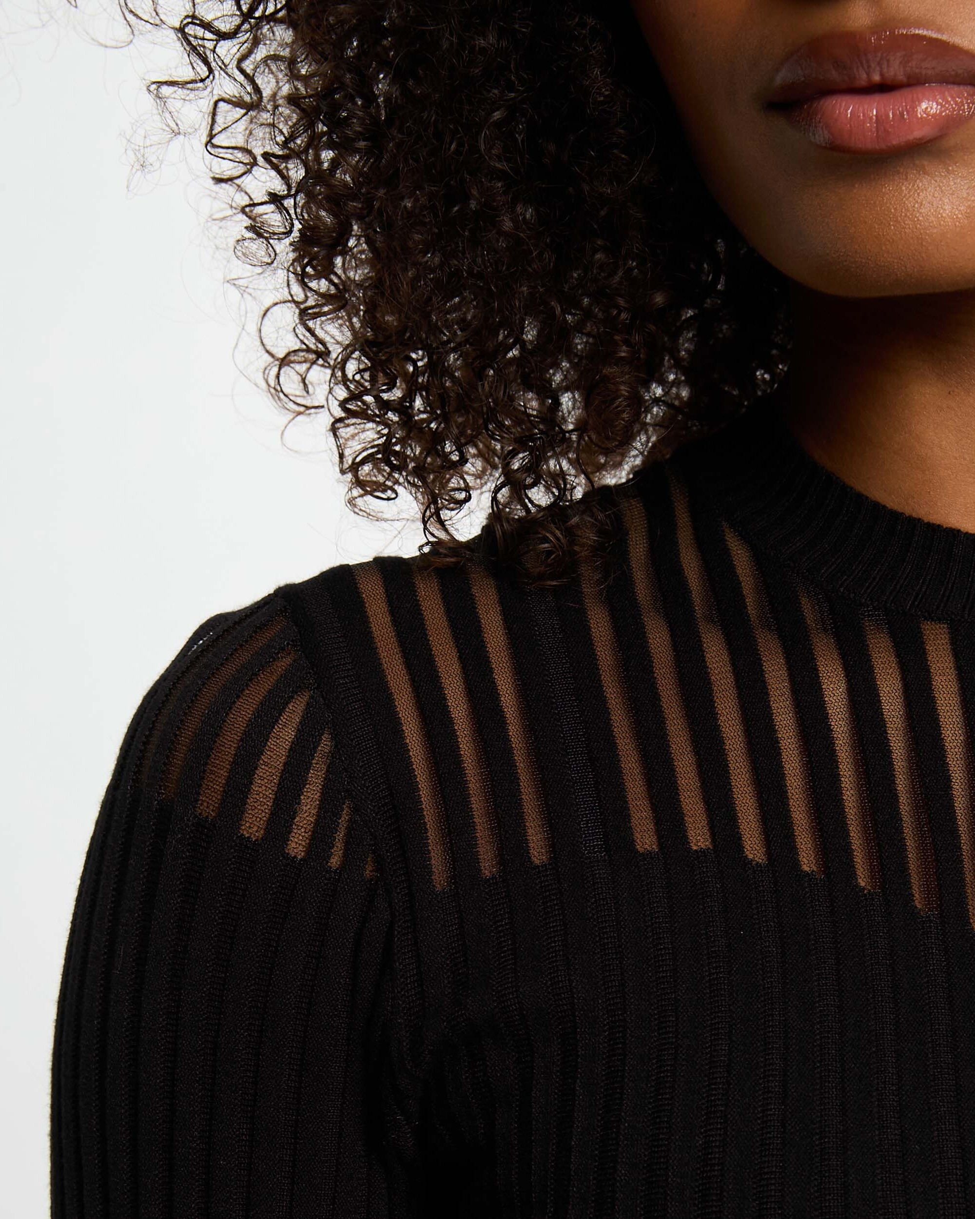 Jersey de mujer manga larga - Morgan - Negro Negro-4