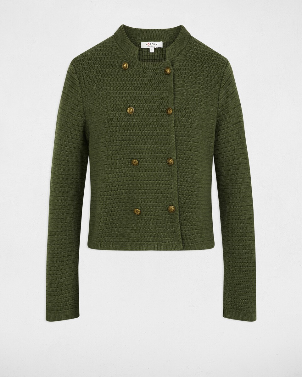 Chaqueta de mujer corta abotonada · Morgan · El Corte Inglés