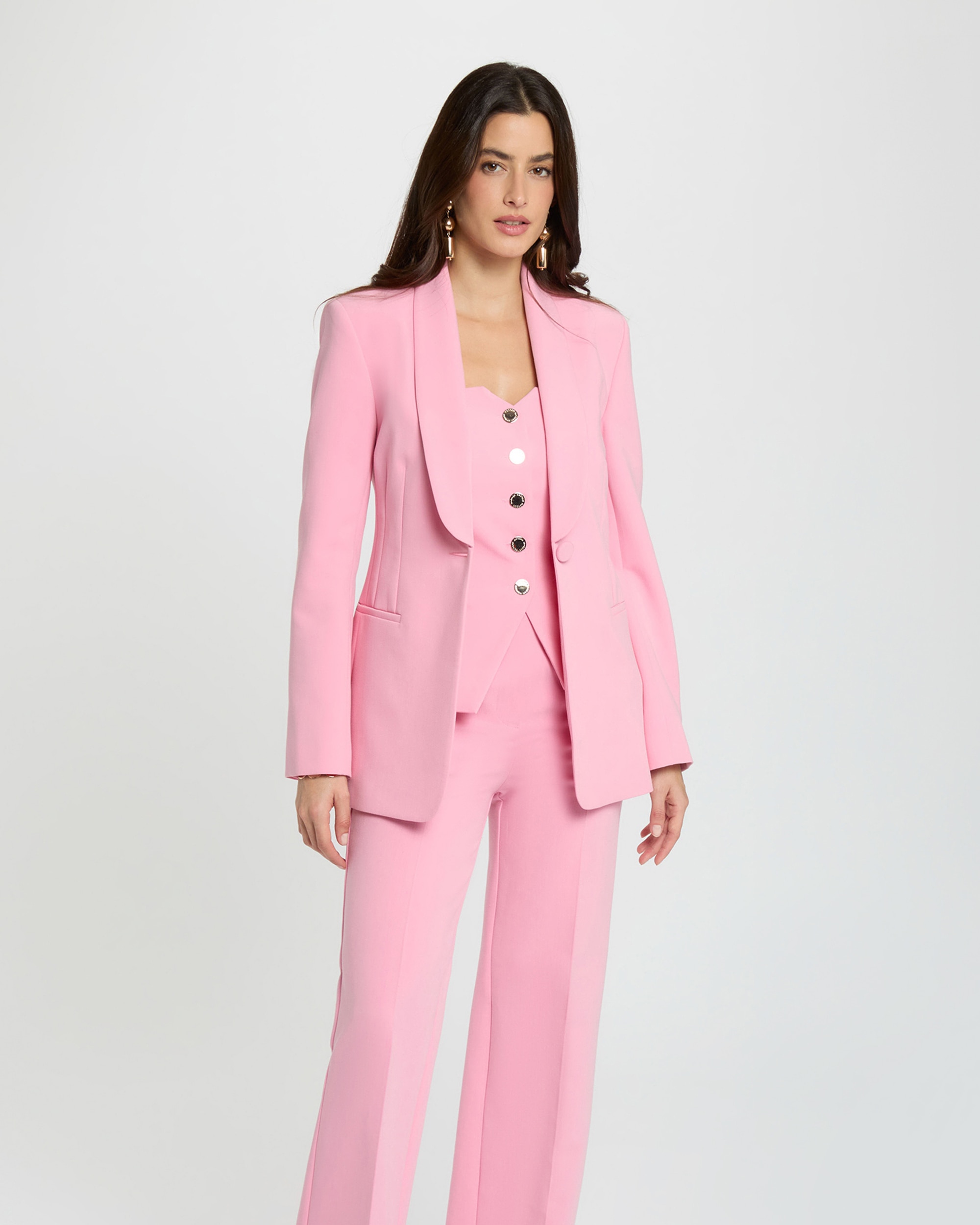 Morgan - Blazer de mujer con bolsillos italianos.