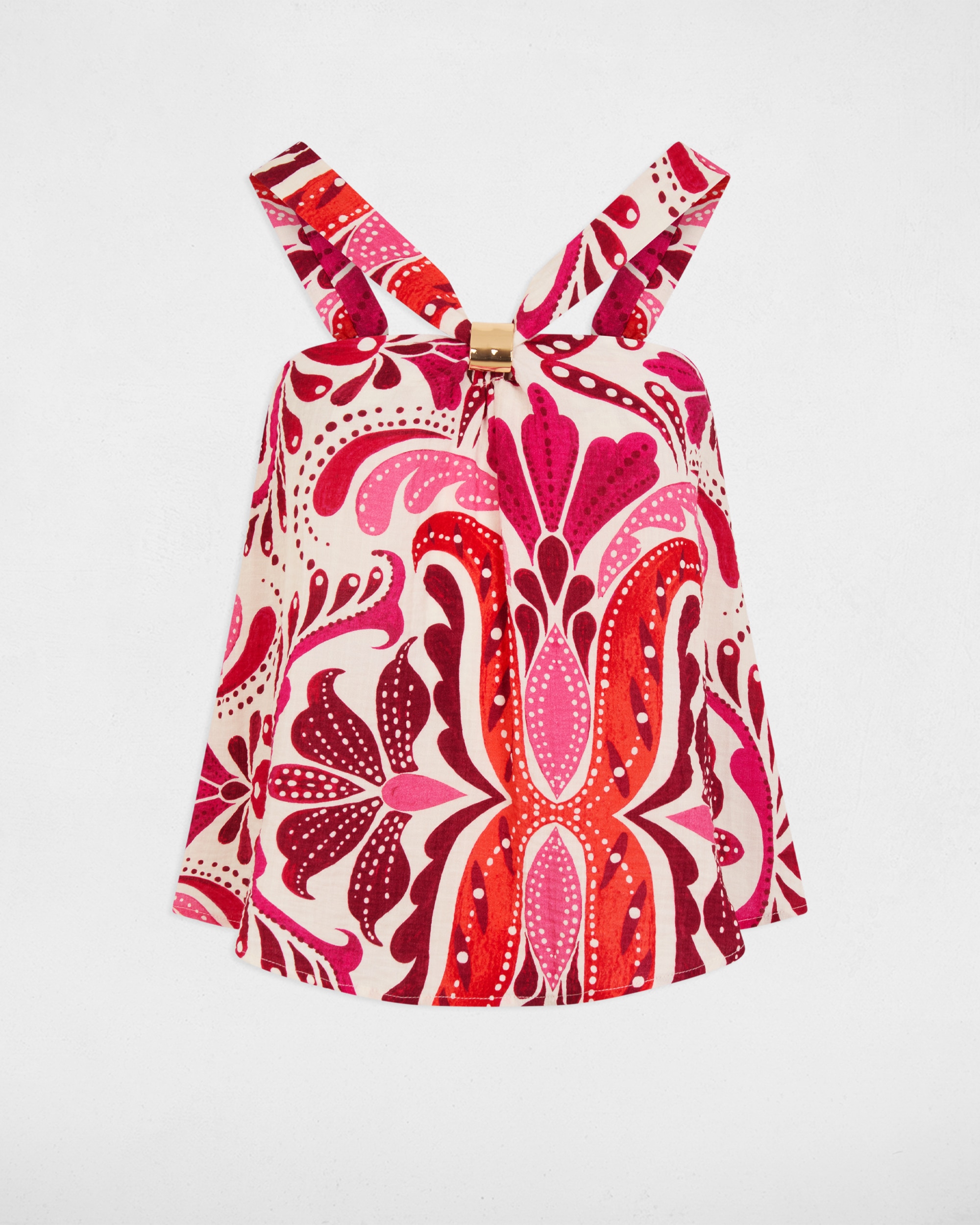 Top de mujer con escote pico de lazo - Morgan - Multicolor Multicolor-5